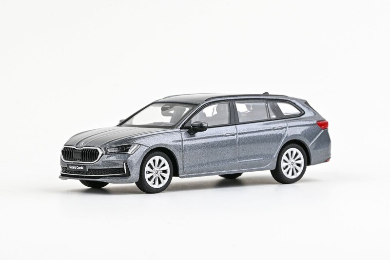 Abrex Škoda Superb IV Combi 1:43 Šedá Graphite Metalíza